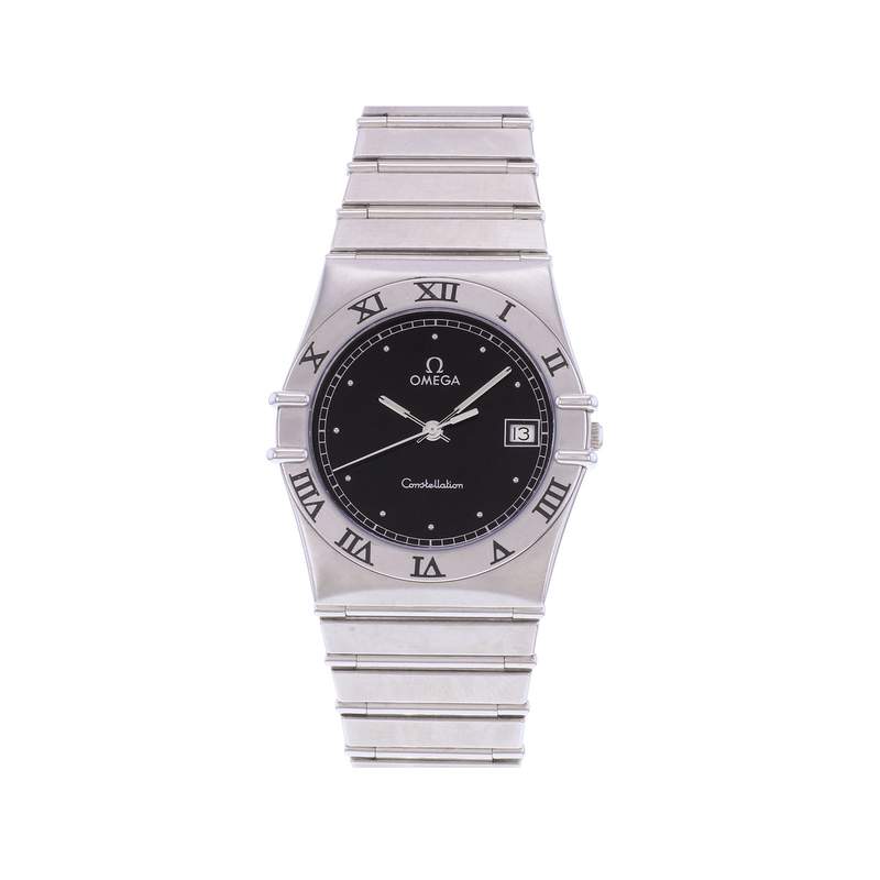 Montre d'occasion OMEGA Constellation femme quartz bracelet acier - vue 1