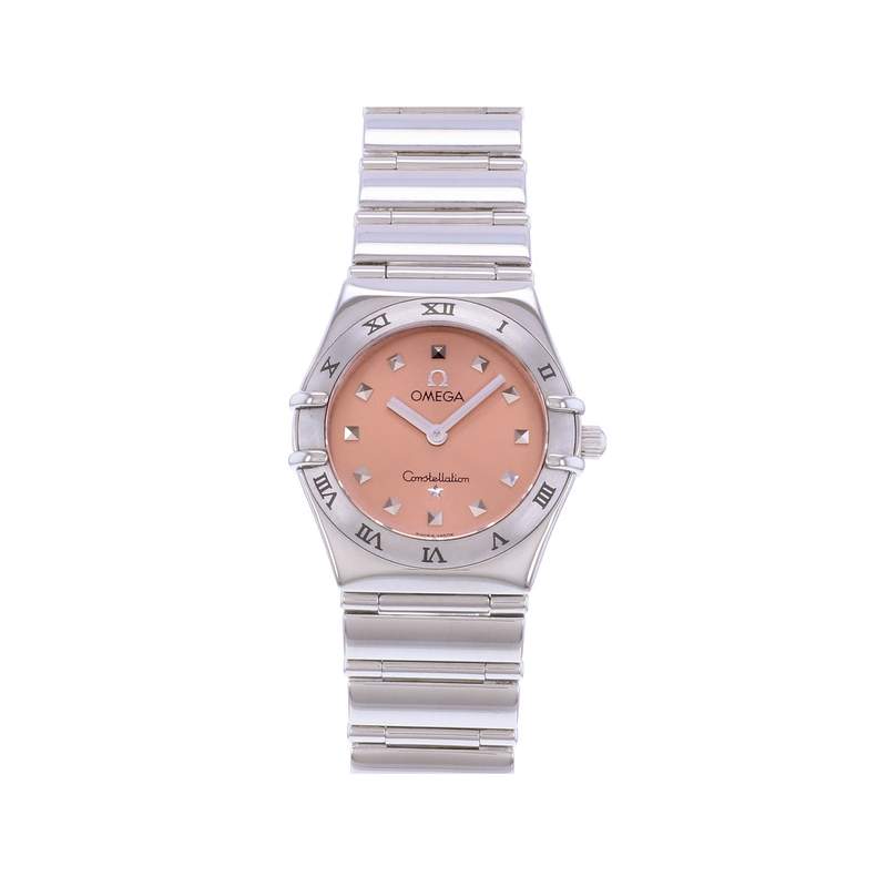 Montre d'occasion OMEGA Constellation femme quartz bracelet acier - vue 1