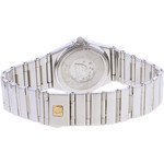 Montre d'occasion OMEGA Constellation femme quartz bracelet acier - vue 3