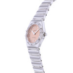 Montre d'occasion OMEGA Constellation femme quartz bracelet acier - vue D2