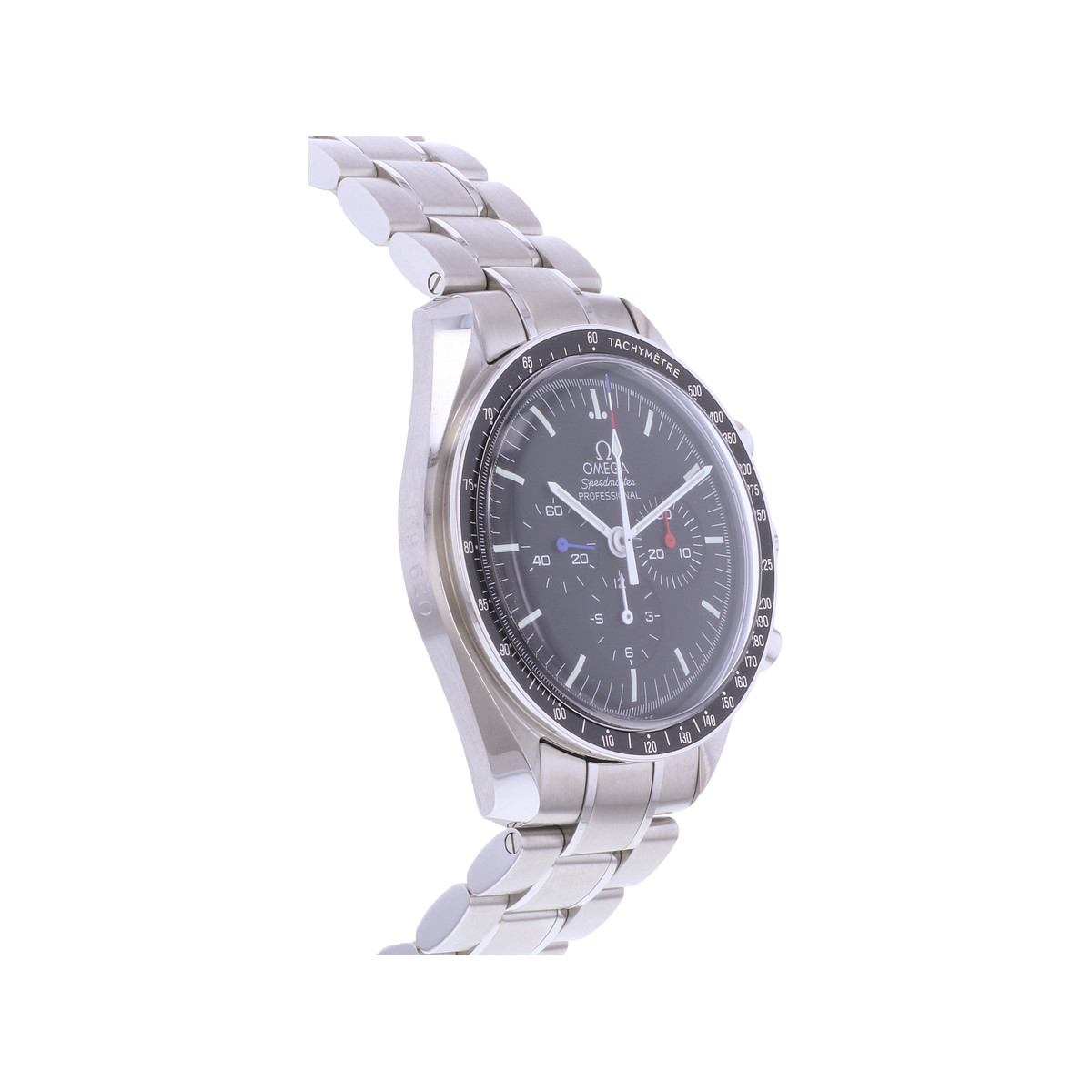 Montre d'occasion OMEGA Speedmaster Raid Edition homme mécanique bracelet acier - vue 2