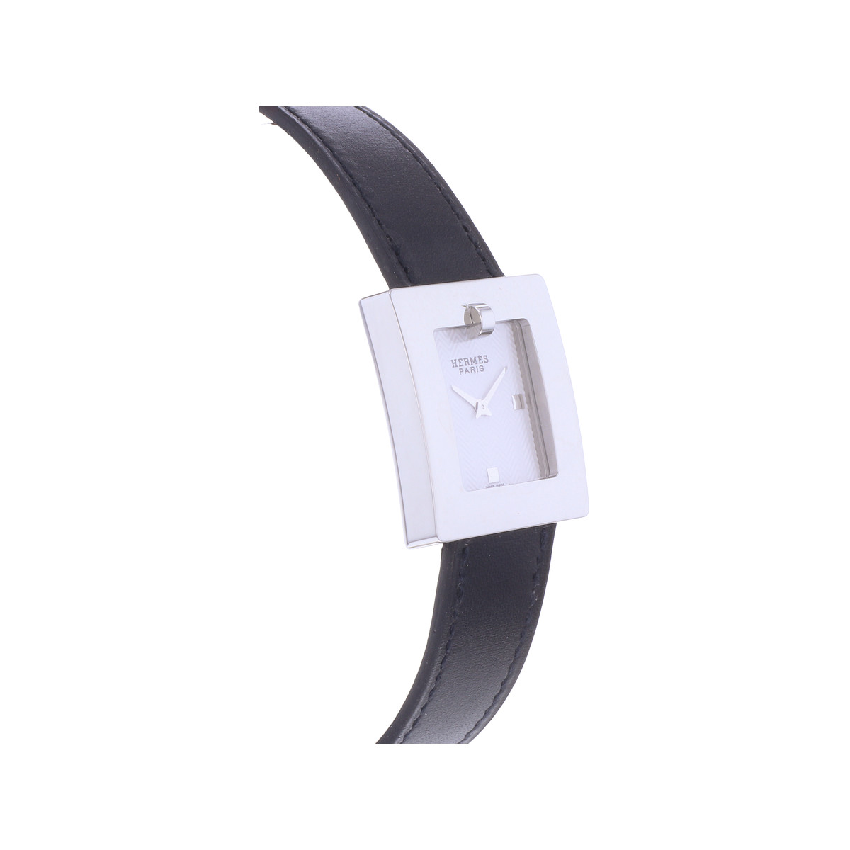 Montre d'occasion HERMES Belt femme quartz bracelet cuir d'origine - vue 2
