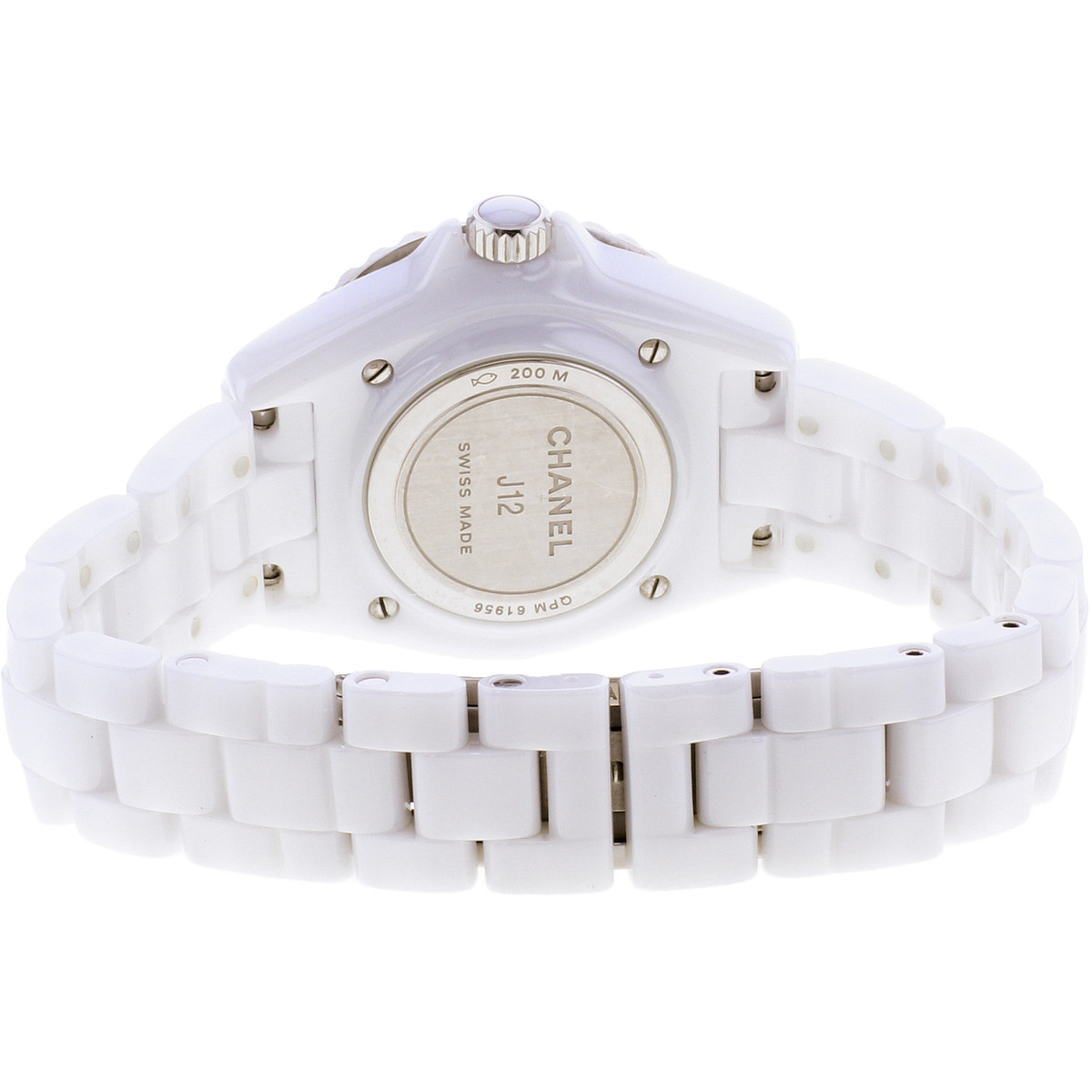 Montre d'occasion CHANEL J12 33 mm femme quartz bracelet céramique - vue 3