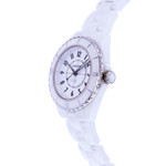 Montre d'occasion CHANEL J12 33 mm femme quartz bracelet céramique - vue D2
