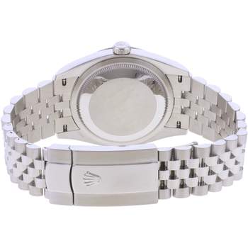 Montre d'occasion ROLEX DateJust 36 homme mouvement automatique certifié (cosc) bracelet acier