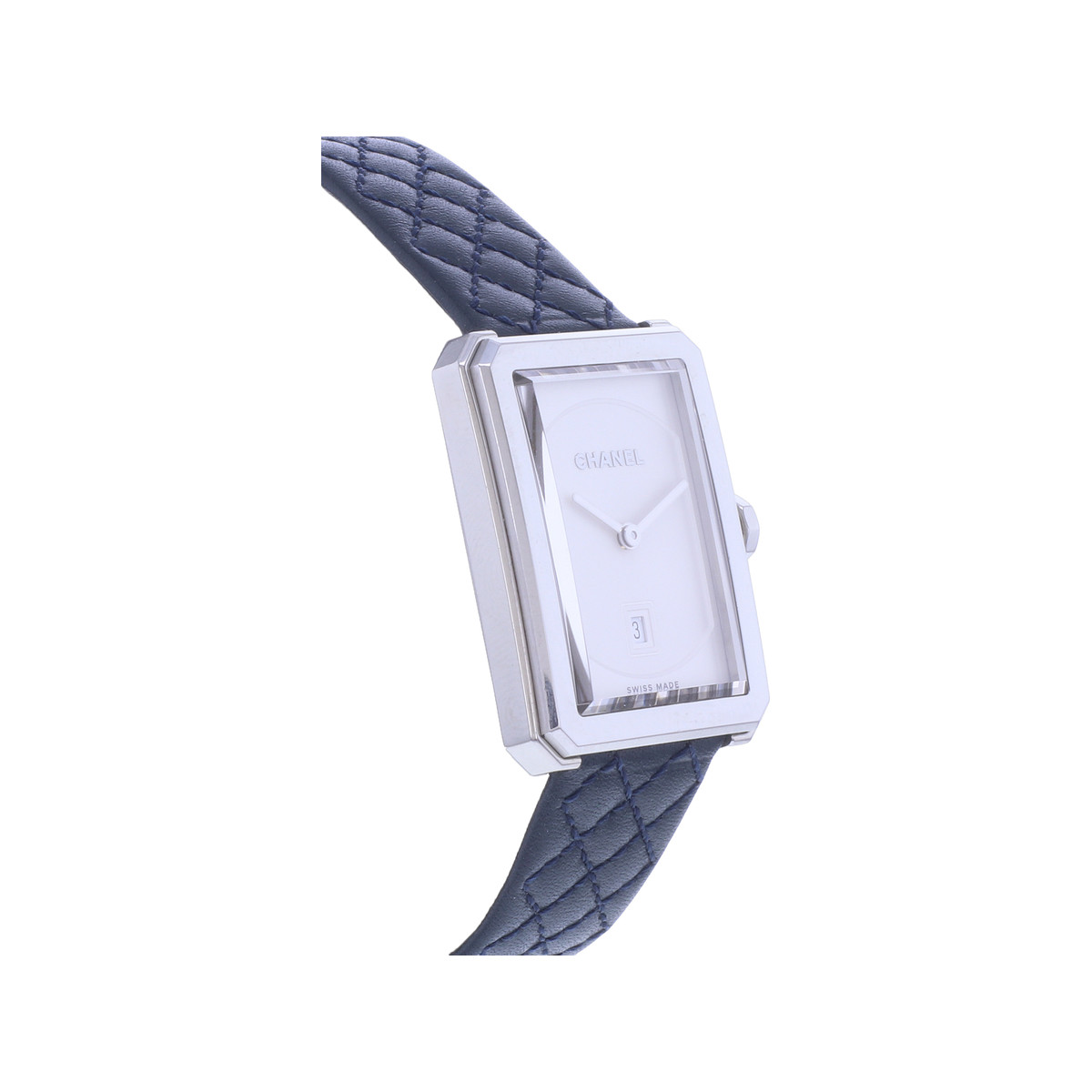 Montre d'occasion CHANEL Boy-Friend femme quartz bracelet cuir d'origine - vue 2