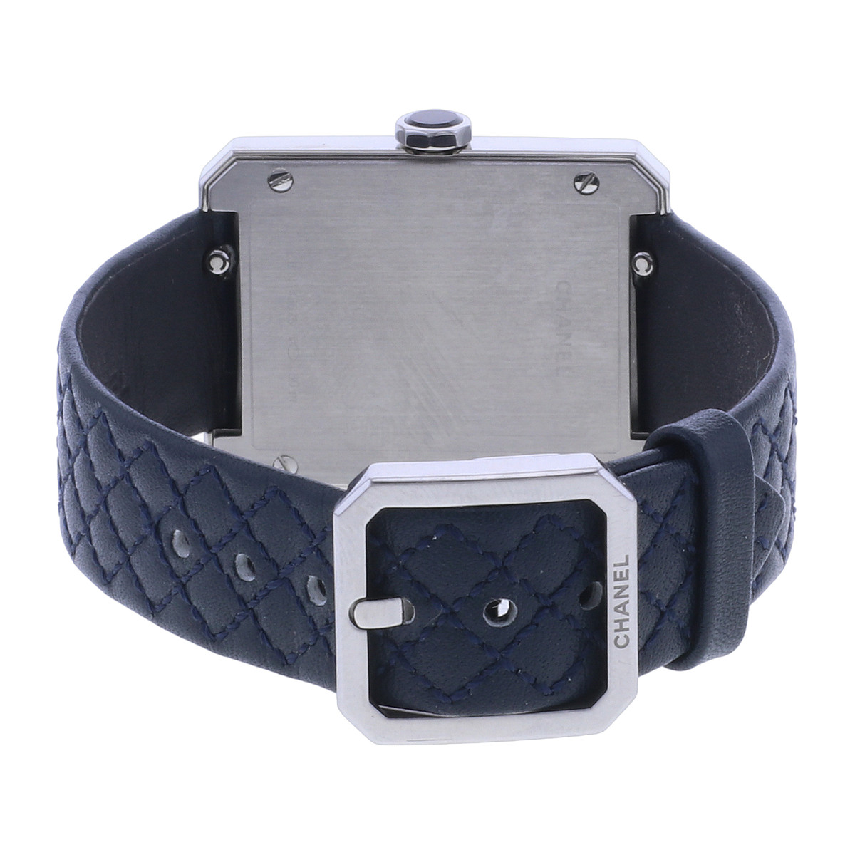 Montre d'occasion CHANEL Boy-Friend femme quartz bracelet cuir d'origine - vue 3