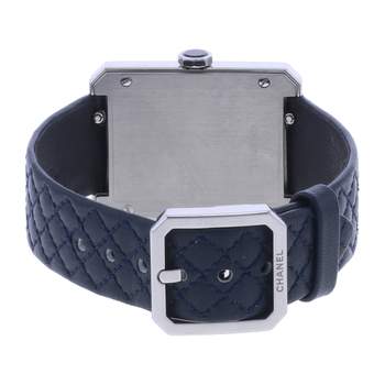 Montre d'occasion CHANEL Boy-Friend femme quartz bracelet cuir d'origine