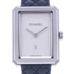 Montre d'occasion CHANEL Boy-Friend femme quartz bracelet cuir d'origine - vue D1