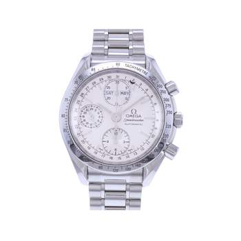 Montre d'occasion OMEGA Speedmaster Day-Date homme automatique bracelet acier