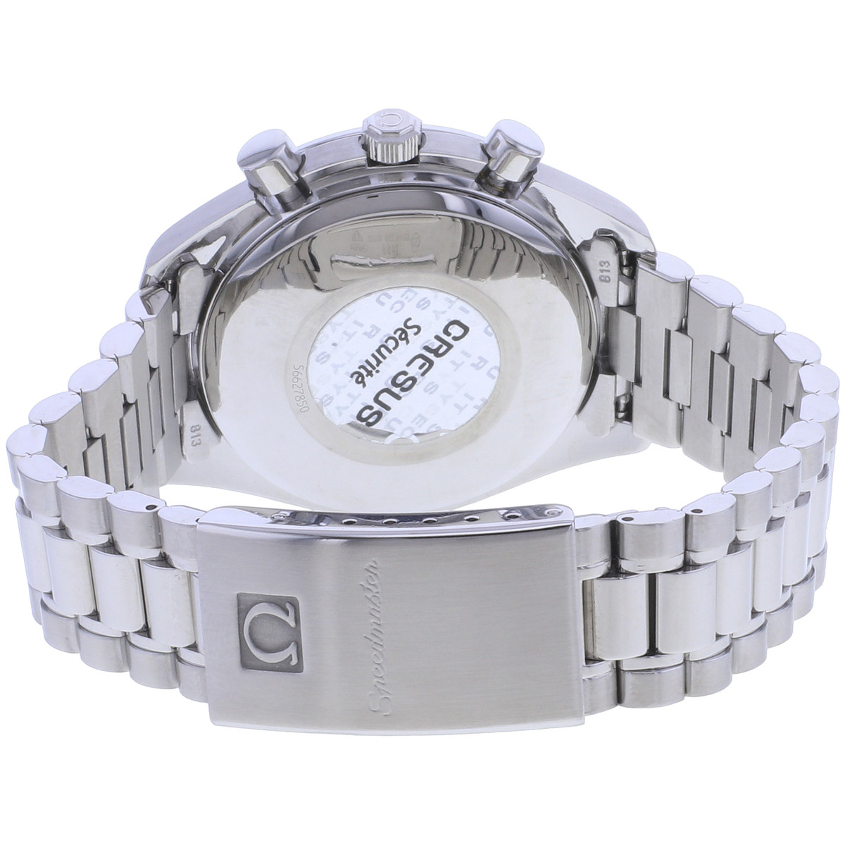 Montre d'occasion OMEGA Speedmaster Day-Date homme automatique bracelet acier - vue 3