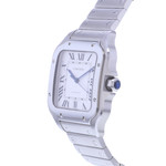 Montre d'occasion CARTIER Santos Grand Modèle homme automatique bracelet acier - vue D2