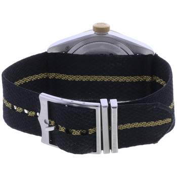 Montre d'occasion TUDOR Black Bay S&G homme mouvement automatique certifié (cosc) bracelet nato