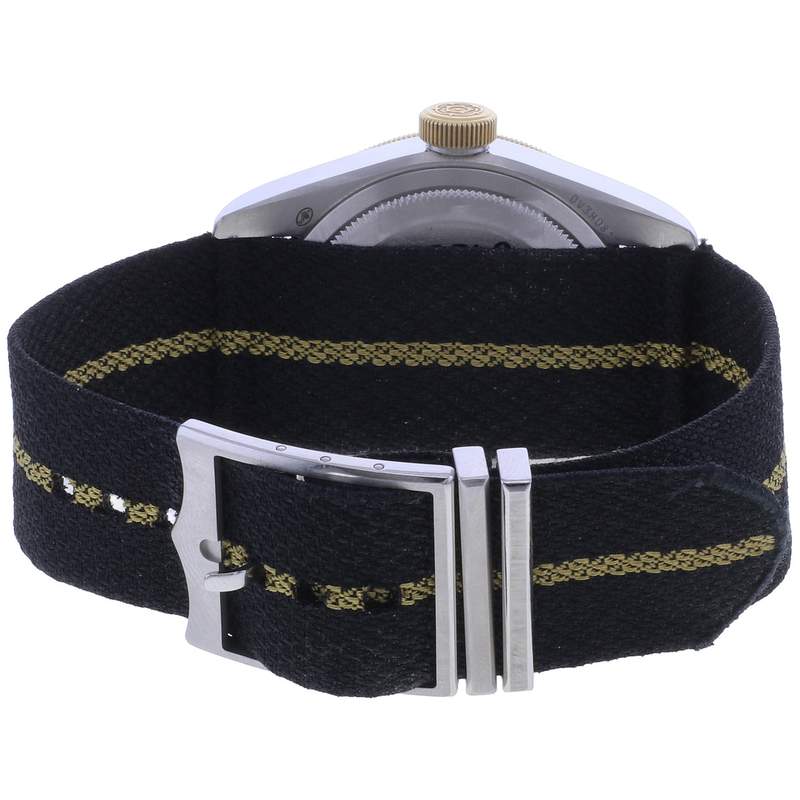 Montre d'occasion TUDOR Black Bay S&G homme mouvement automatique certifié (cosc) bracelet nato - vue 3