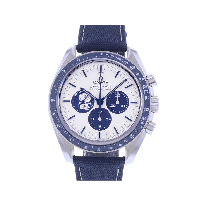 Montre d'occasion OMEGA Speedmaster Apollo 13 Silver Snoopy Award homme mécanique bracelet autres - vue 1