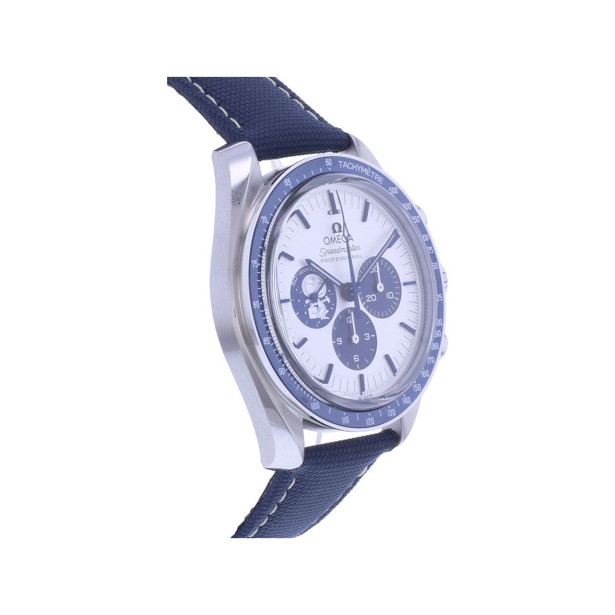 Montre d'occasion OMEGA Speedmaster Apollo 13 Silver Snoopy Award homme mécanique bracelet autres - vue 2