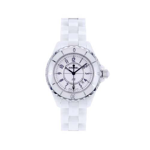Montre d'occasion CHANEL J12 33 mm femme quartz bracelet céramique