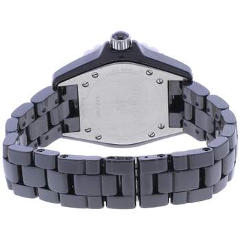 Montre d'occasion CHANEL J12 33 mm Phantom femme quartz bracelet céramique