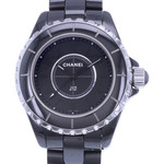 Montre d'occasion CHANEL J12 33 mm Phantom femme quartz bracelet céramique - vue D1