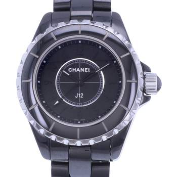 Montre d'occasion CHANEL J12 33 mm Phantom femme quartz bracelet céramique