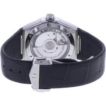 Montre d'occasion OMEGA Constellation homme automatique bracelet cuir d'origine