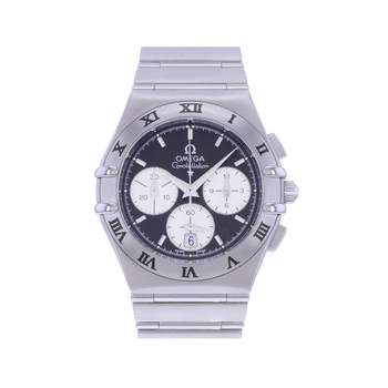 Montre d'occasion OMEGA Constellation Double Eagle homme quartz bracelet acier