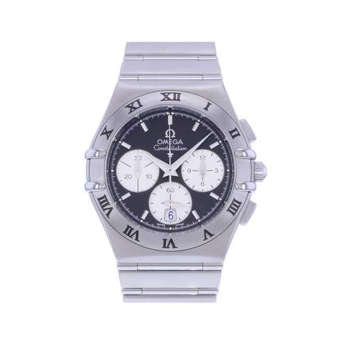 Montre d'occasion OMEGA Constellation Double Eagle homme quartz bracelet acier
