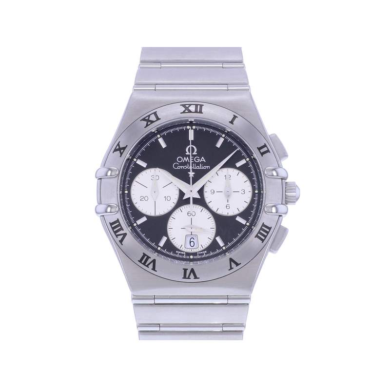 Montre d'occasion OMEGA Constellation Double Eagle homme quartz bracelet acier - vue 1