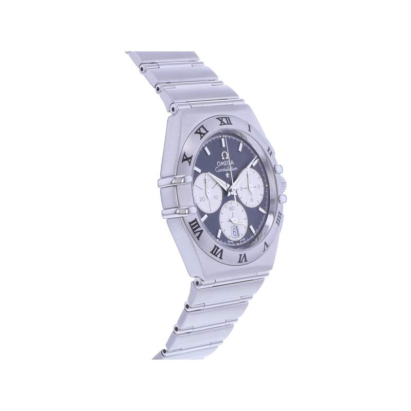 Montre d'occasion OMEGA Constellation Double Eagle homme quartz bracelet acier - vue 2