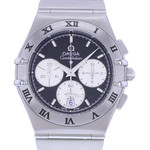 Montre d'occasion OMEGA Constellation Double Eagle homme quartz bracelet acier - vue D1