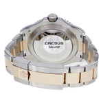 Montre d'occasion ROLEX Yacht-Master 40 homme mouvement automatique certifié (cosc) bracelet or rose 750/000 et acier - vue 3