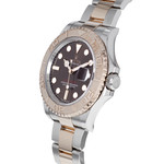 Montre d'occasion ROLEX Yacht-Master 40 homme mouvement automatique certifié (cosc) bracelet or rose 750/000 et acier - vue D2