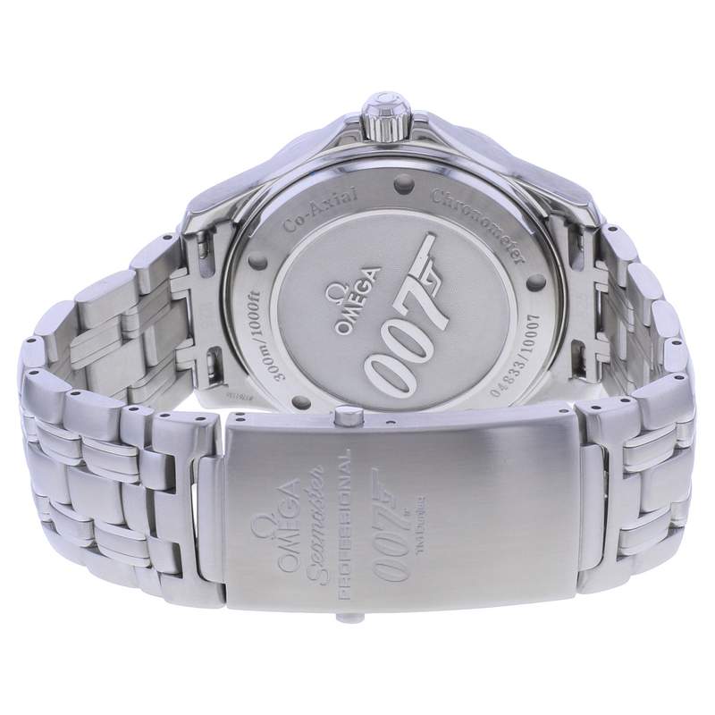 Montre d'occasion OMEGA Seamaster Diver 300 m 007 homme mouvement automatique certifié (cosc) bracelet acier - vue 3