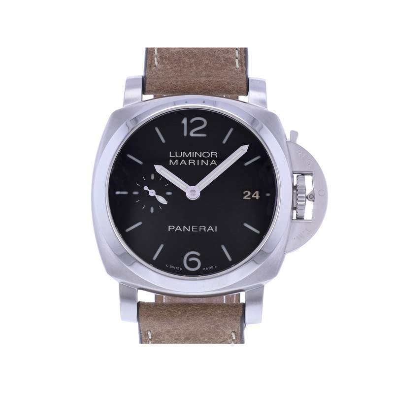 Montre d'occasion PANERAI Luminor Marina 1950 3 Days homme automatique bracelet cuir cresus - vue 1