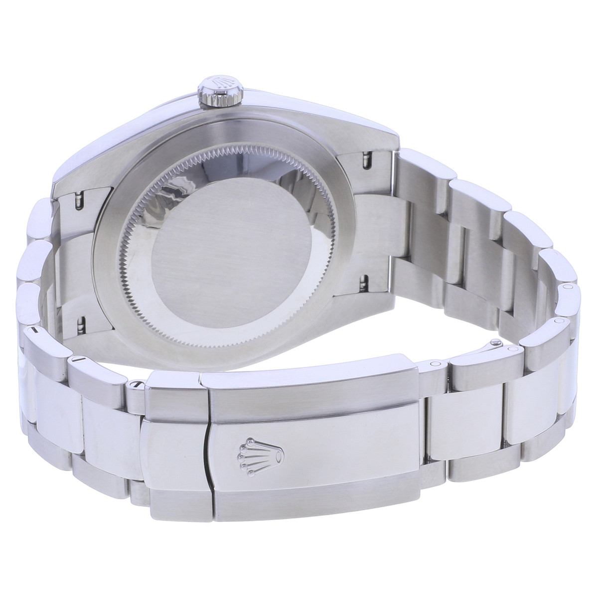 Montre d'occasion ROLEX DateJust 41 Mint homme mouvement automatique certifié (cosc) bracelet acier - vue 3