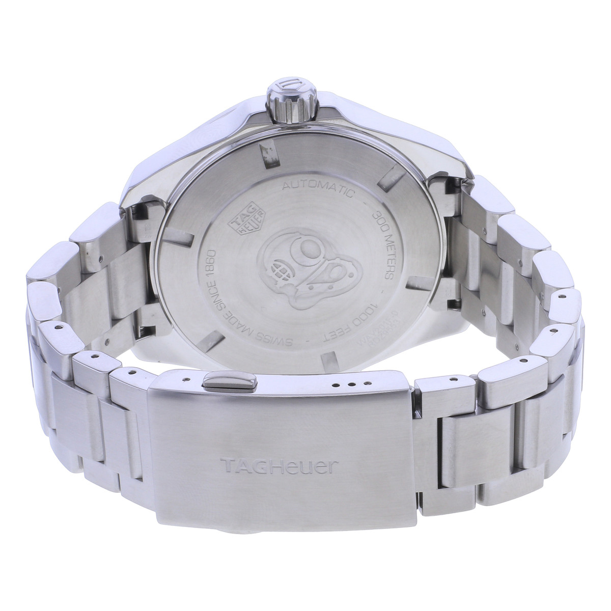 Montre d'occasion TAG HEUER Aquaracer GMT homme automatique bracelet acier - vue 3