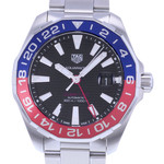 Montre d'occasion TAG HEUER Aquaracer GMT homme automatique bracelet acier - vue D1