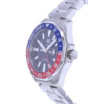 Montre d'occasion TAG HEUER Aquaracer GMT homme automatique bracelet acier - vue D2