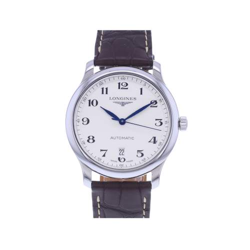 Montre d'occasion LONGINES Master Collection homme automatique bracelet cuir d'origine