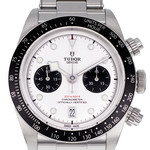 Montre d'occasion TUDOR Black Bay 41 Chronograph homme mouvement automatique certifié (cosc) bracelet acier - vue D1