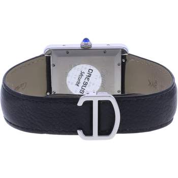 Montre d'occasion CARTIER Tank Solo XL homme automatique bracelet cuir d'origine