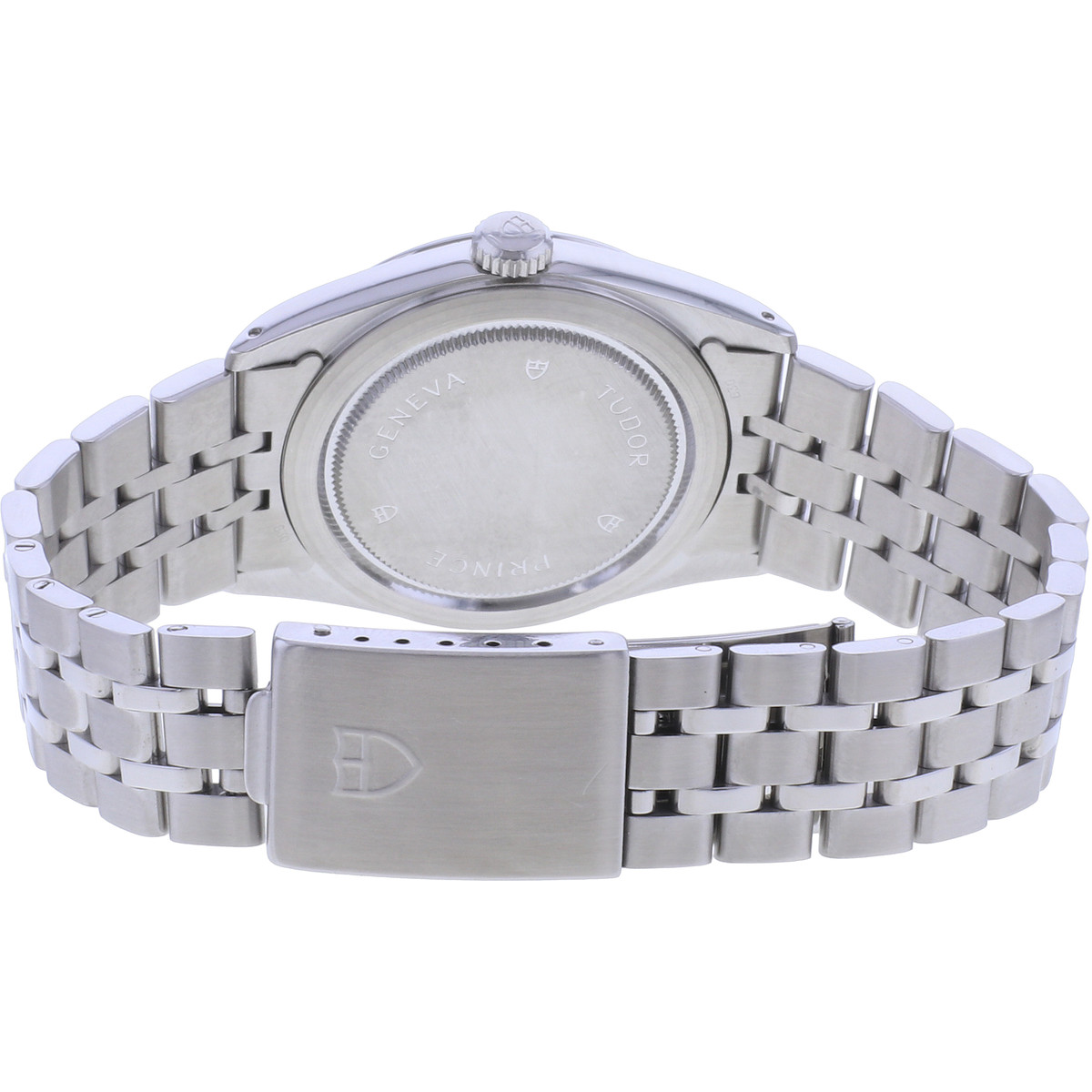 Montre d'occasion TUDOR Prince Day-Date homme automatique bracelet acier - vue 3
