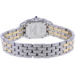 Montre d'occasion CARTIER Panthère Petit Modèle femme quartz bracelet or jaune 750/000 et acier - vue 3