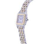 Montre d'occasion CARTIER Panthère Petit Modèle femme quartz bracelet or jaune 750/000 et acier - vue D2