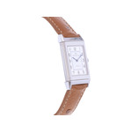 Montre d'occasion JAEGER LECOULTRE Reverso Classique mixte quartz bracelet cuir - vue 2