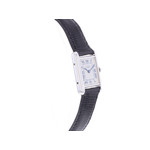 Montre d'occasion CARTIER Must Argent femme quartz bracelet cuir cresus - vue 2