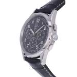 Montre d'occasion ZENITH Prime Chronographe homme mécanique bracelet cuir cresus - vue D2