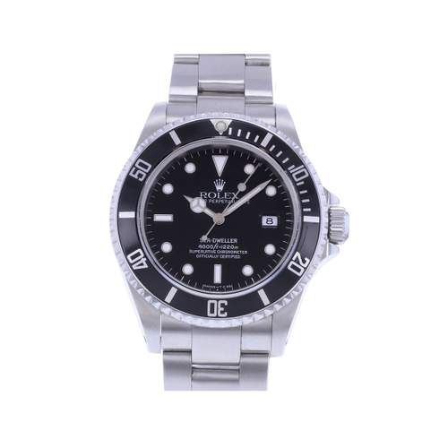 Montre d'occasion ROLEX Sea-Dweller homme mouvement automatique certifié (cosc) bracelet acier