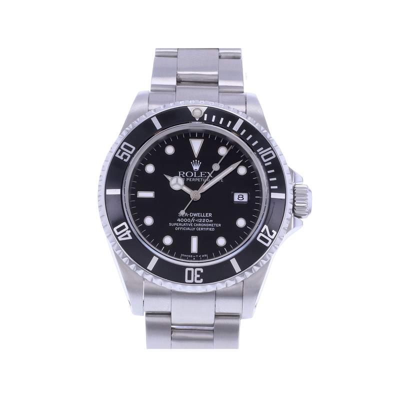 Montre d'occasion ROLEX Sea-Dweller homme mouvement automatique certifié (cosc) bracelet acier - vue 1