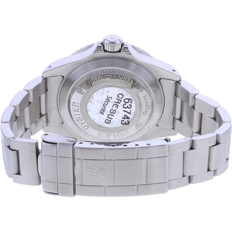 Montre d'occasion ROLEX Sea-Dweller homme mouvement automatique certifié (cosc) bracelet acier - vue 3